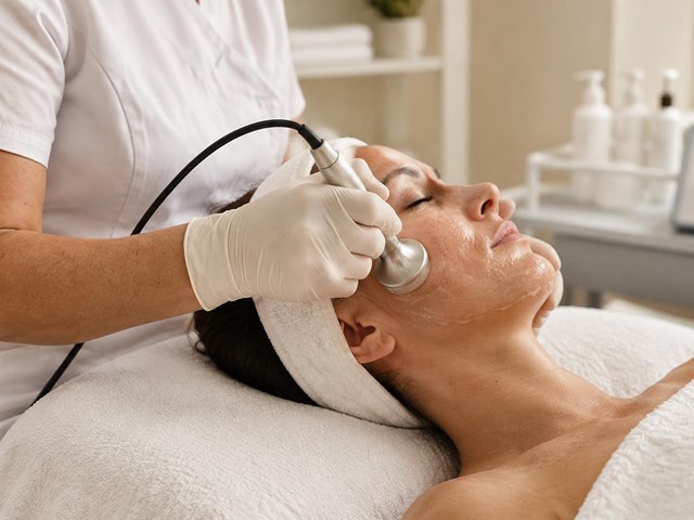 Limpieza facial profunda más Indiba para piel luminosa en Lugo
